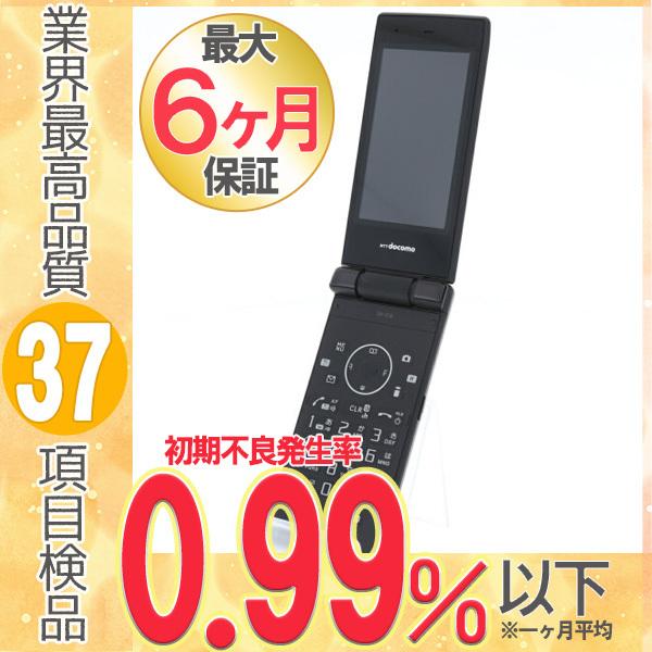 Docomo Sh 03e Black 美品 Bランク 中古 メーカー直送 あすつく対応 0322 白ロム 本体 ガラケー 保証あり