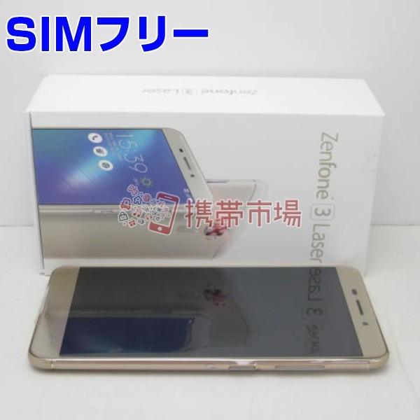 Simフリー 新古品 Zenfone 3 Laser Zc551kl ゴールド Sランク 人気商品 あすつく対応 Kiz スマホ 保証あり 0415 白ロム 本体