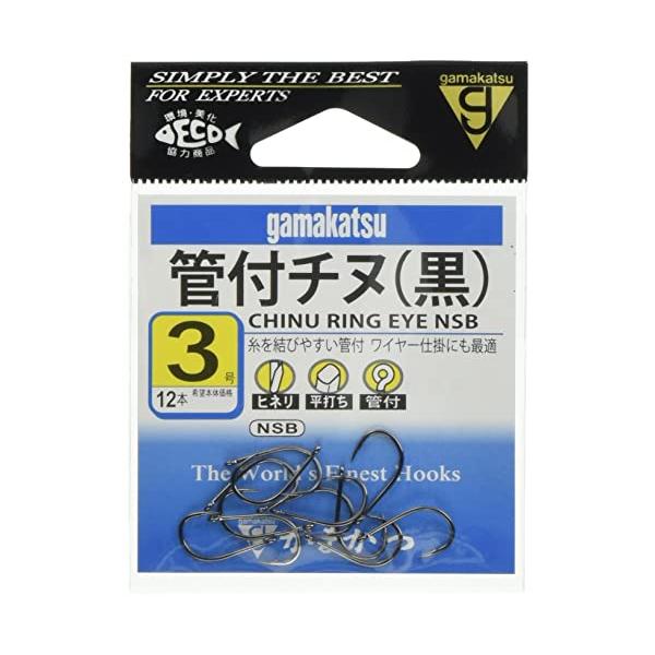 がまかつ(Gamakatsu) カン付チヌ(NSB) 3号