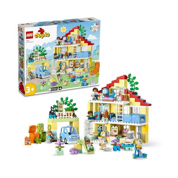レゴ(LEGO) デュプロ デュプロのまち 3in1 みんなのおうち おもちゃ 玩具 プレゼント 誕生日 ブロック 知育 クリスマス 男の子 女