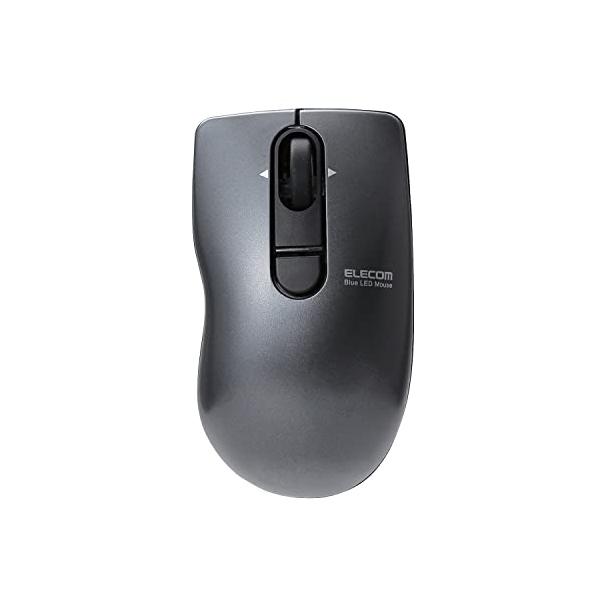 エレコム マウス ワイヤレス (レシーバー付属) Sサイズ 小型 3ボタン チルトホイール Micro Grast Switch ビット ブラッ
