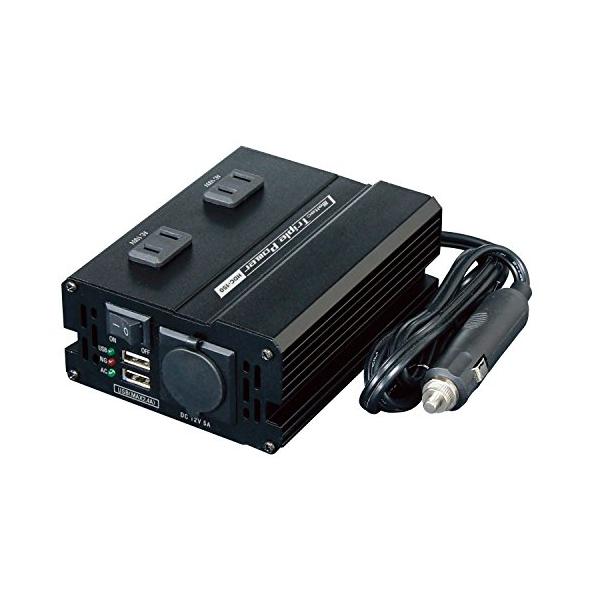 メルテック(meltec) 車載用 DCDCコンバーター デコデコ 静音タイプ 3way(USB&コンセント&アクセサリーソケット) DC24V