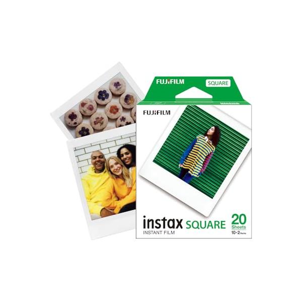 instax 富士フイルム(FUJIFILM) スクエアフォーマットフィルム 20枚入 instax SQUARE INSTAX SQUARE