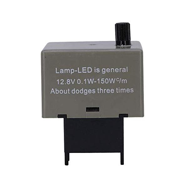 HUIQIAODS 交換可能 ledウインカーリレー トヨタ用【8ピン】ウインカー LED対応 ハイフラ防止 ウインカー リレー/速度調整付/