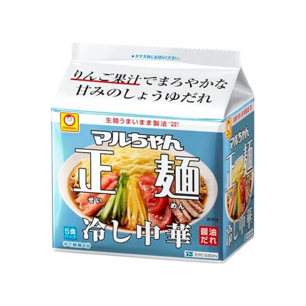 マルちゃん マルちゃん正麺 冷し中華 5食パック 118g×5袋×6個