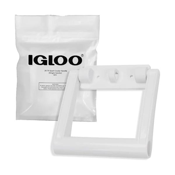 Igloo 21023 25-72クォート クーラーハンドルとブラケット(ホワイト、1個)