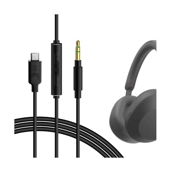 Geekria ケーブル USB-C Digital to Audio 互換性 オーディオコード ソニー Sony ULT WEAR WH-10