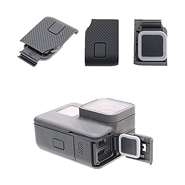 Kiowon GoPro HERO5/6/7 Black対応 サイドドアリプレースメントドア USB側ドアカバー HDMIカバー ケース 交換用