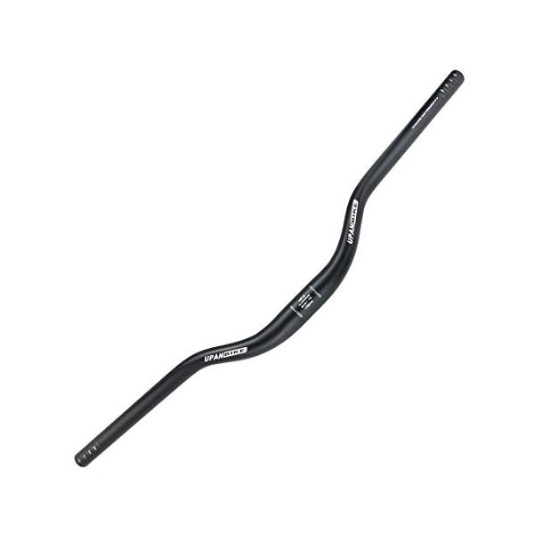 UPANBIKE MTBマウンテンバイク自転車エクストラロングハンドルバーφ31.8mm720mm / 780mmライザーバー(720MMブラッ