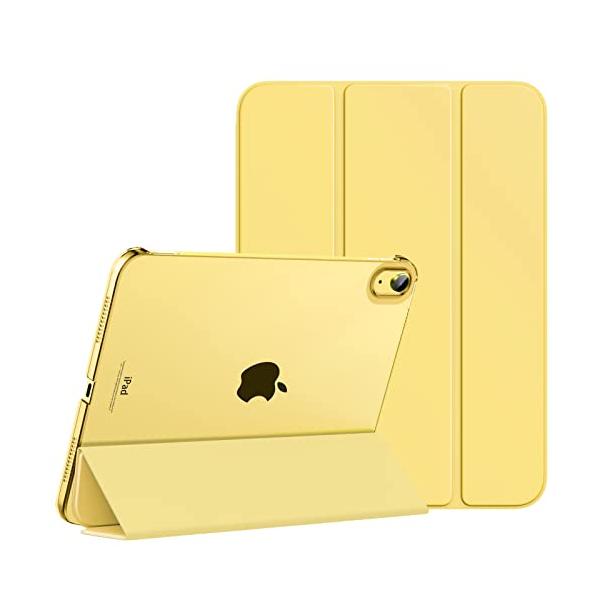 MoKo iPad 第11世代 (A16) ケース、iPad 第10世代 ケース 11/10.9インチ 2025/2022 Yellow