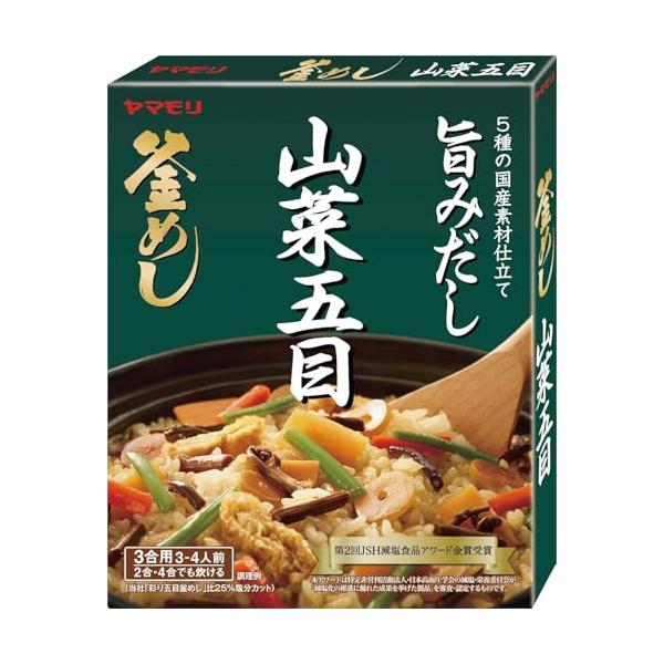 ヤマモリ 山菜五目 釜めしの素 210g
