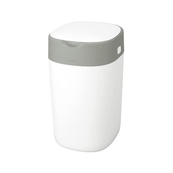 Combi コンビ 【ベビー/ペット/介護に】ポイテック W防臭　 紙おむつ処理ポット 強力密閉抗菌 コットンホワイト カセット1個付 (※旧型