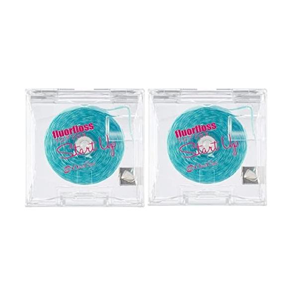オーラルケア フロアフロス スタートアップ ワックス付 40m【2個】