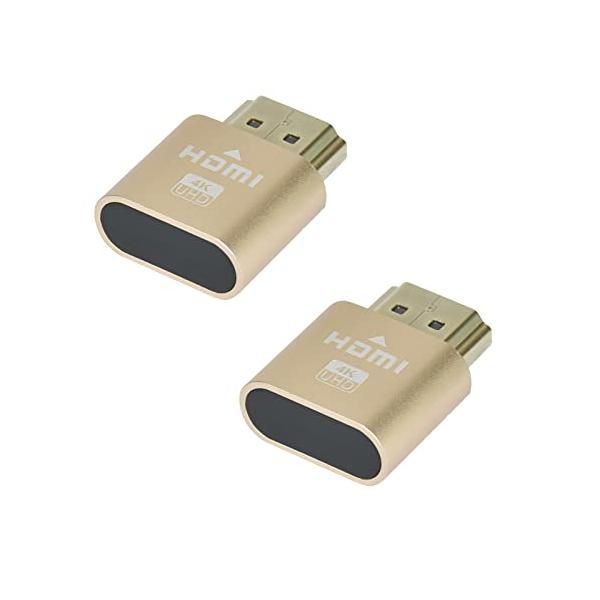 【ALLVD】 HDMIバーチャル・ディスプレイ HDMI エミュレータ HDMIダミープラグ DDC EDIDエミュレーター 4K@60HZ