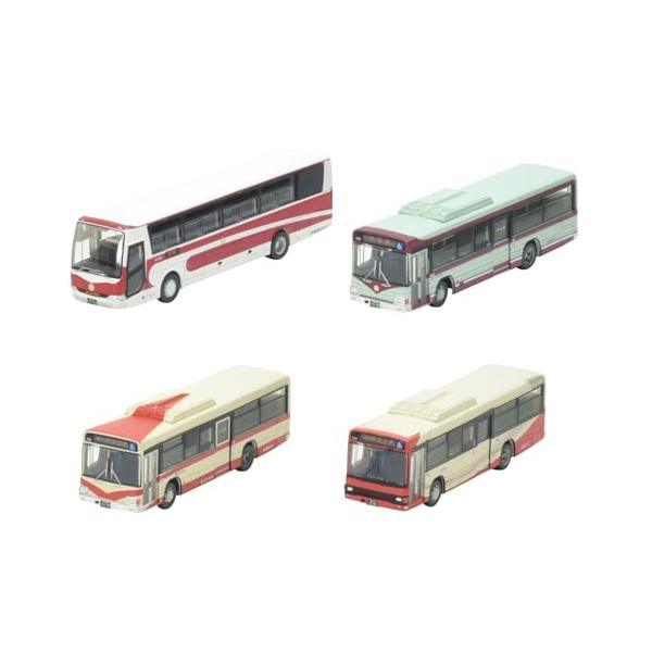 トミーテック(TOMYTEC) ザ・バスコレクション バスコレ 北陸鉄道創立80周年歴代カラー 4台セット ジオラマ用品