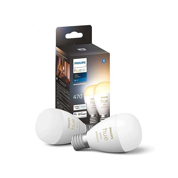 PHILIPS Philips Hue ホワイトグラデーション E17 2個セット PLH48GW