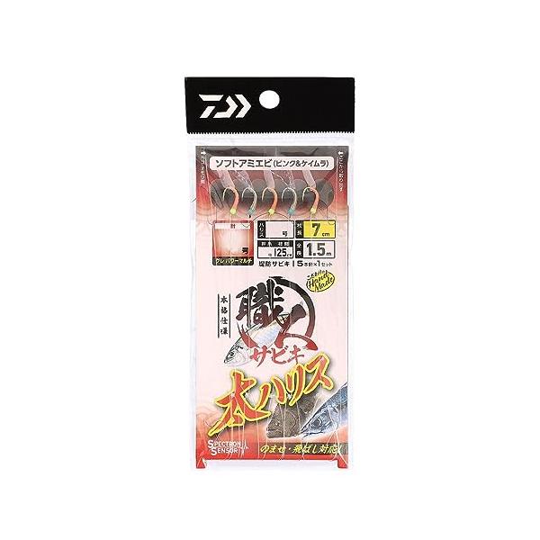 ダイワ(DAIWA) 仕掛け 職人サビキ 太ハリス5本SAピンク&ケイムラ 3-2-3
