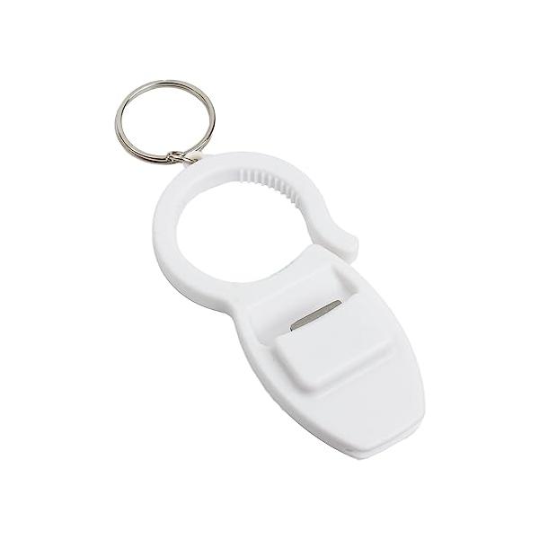 KOYOKOMA 3in1オープナー ペットボトル 缶 瓶 キャップ プルタブ フタ 王冠 栓抜き オープナー 開封 開栓 コンパクト キーホル