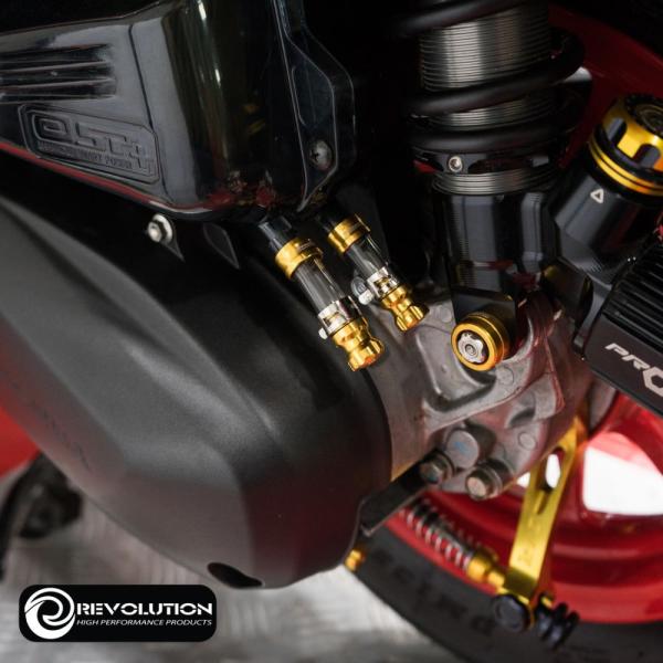 Air Filter Drain Tube For HONDA ADV160 PCX160タイのバイクパーツメーカー『REVOLUTION』のホンダ ADV160 PCX160 エアクリーナドレンホースキャップです。車体に合わせたカラーから...