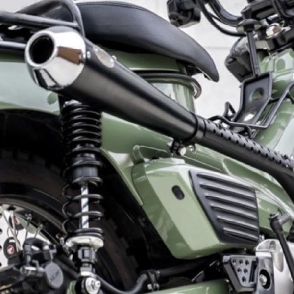ホンダ ハンターカブ CT125 クロムエンドマフラー セラミック ホンダ ハンターカブ CT125 クロムエンドマフラー セラミック
