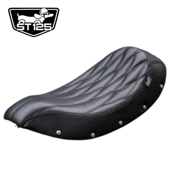 ホンダ ダックス ST125用交換 スペシャルカーブシート DX039 / Diablo Custom Works Special Curve Seat (Mixed Pattern) for Honda DAX125 JB04 JB06
