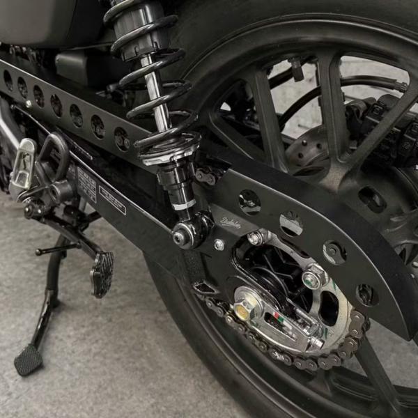 �z���_ GB350 GB350S GB350C �`�F�[���J�o�[GB14 / Diabolus by K-SPEED �i��Diablo Custom Works�jChain Cover for Honda GB350 GB350S GB350C ���i�摜2