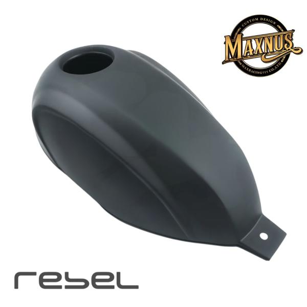 *お取り寄せ商品*BLACKWING(旧MAXNUS） レブル250/500用カスタムタンクカバー マットブラック V.2 / Fuel Oil Tank Cover For HONDA Rebel250/500 MC49 PC60