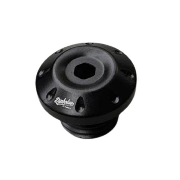 Diabolus オイルフィラーキャップ RB0212 Rebel250/300/500（Eクラッチ対応）レブル専用 ドレスアップ カスタムパーツ ブラックアルマイト加工 K-Speed