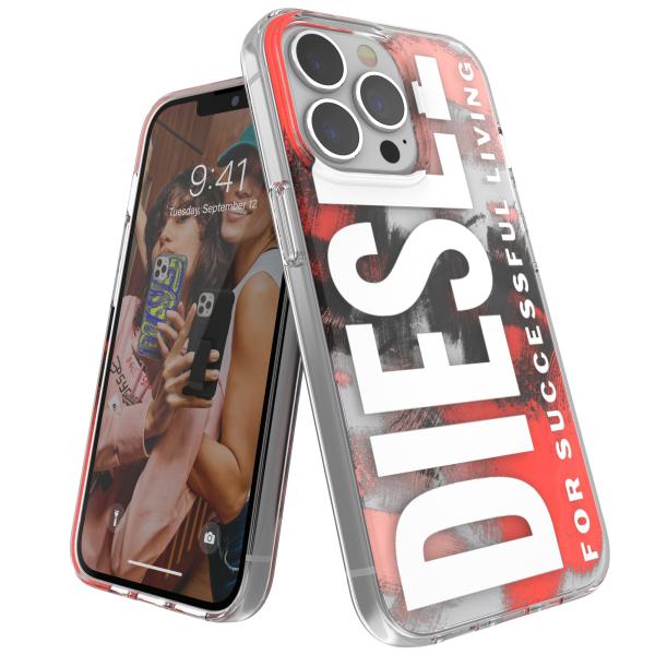 DIESEL ディーゼル iPhone13pro ケース 6.1インチ クリアケース