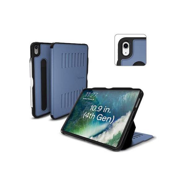 ZUGU - Slim Protective Case for iPad Air 11 M2/M3 (2024/2025) and Apple iPad Air 10.9 (4th/5th Generation, 2020/2022) - Slate Blue