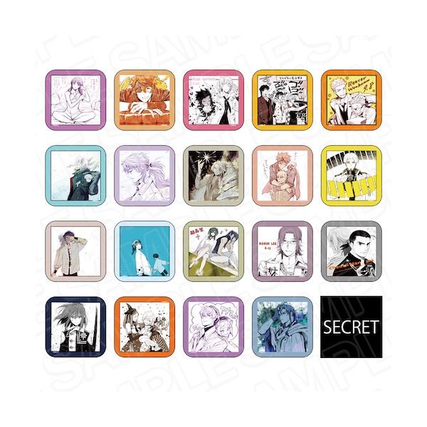 【9/2迄の価格】D.Gray-man ましかく 缶バッジ コンプリートセット グッズ-バッチ】D.Gray-man ましかくカンバッジ(ブラインド) vol