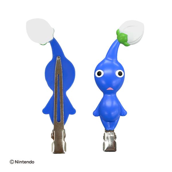 ハチワレ★くりまんじゅう★青ピクミン ピクミン PIKMIN ヘアクリップ / 青ピクミン : Smazak plus