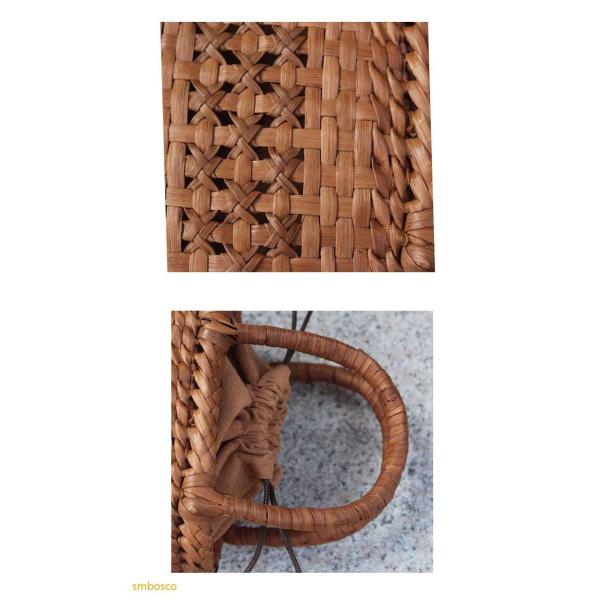 山葡萄 かごバッグ 内布付き 網代編みトートバッグ 職人手作り