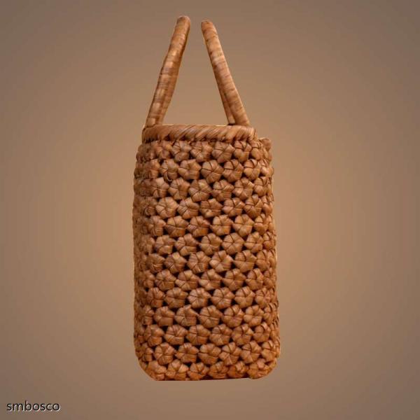 新作　サイズXL 国産 新品 匠の技 職人手編み 六角花編み 山葡萄カゴ バッグ smbosco_2258009hlo_2