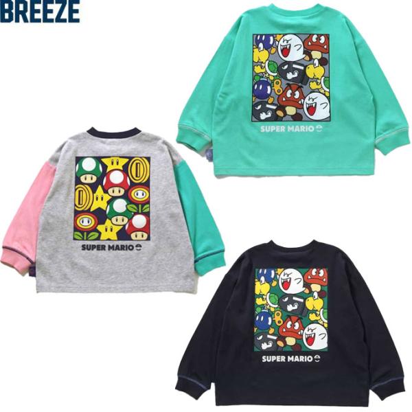 BREEZE（ブリーズ） 20%オフ セール スーパーマリオ ボックスTシャツ