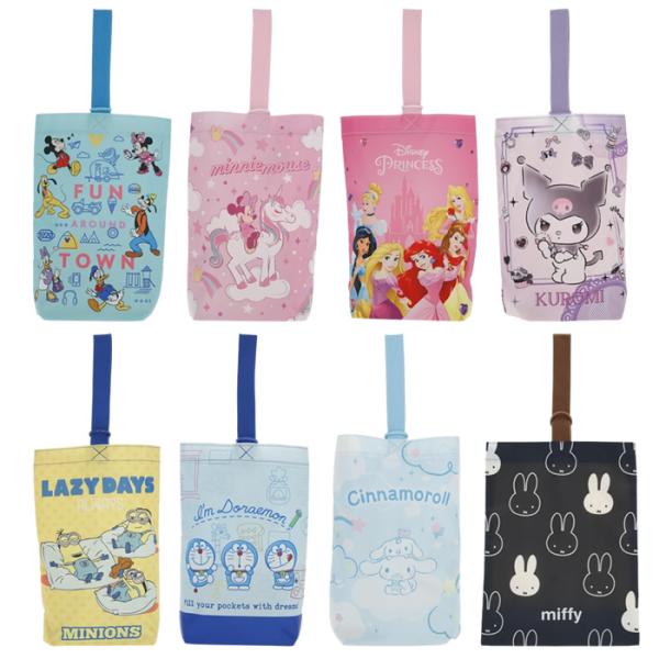 靴や上履きを入れるのに便利なシューズバッグサイズ：約H29×W22×D8cm(持ち手部分含めず)生産国：中国組成：ポリエステル100% 仕様：インクジェットプリント・再生ポリエステル・撥水加工