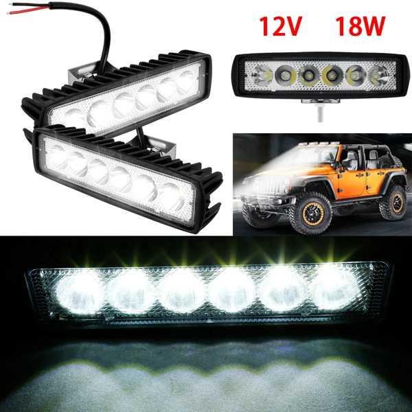 超高輝度車用LEDライトバー LEDライトバー 12v 18w 6000k ip67 防水 