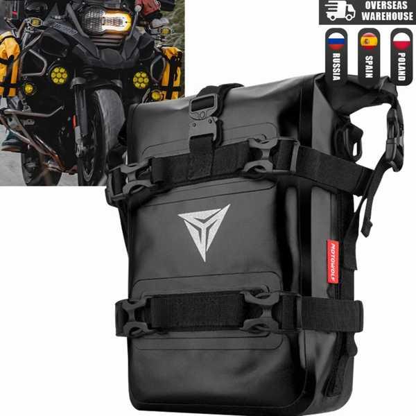 Amazon | Shkalacar バイク用 フレームバッグ、 8L オートバイ