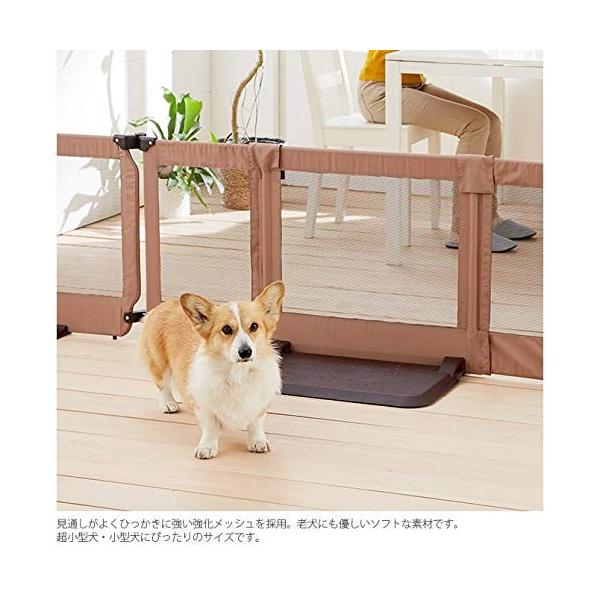 Fqa8162 Smile Box 犬用品 ペットゲート おくだけとおせんぼスマートワイド Smile 日本育児 ベージュ
