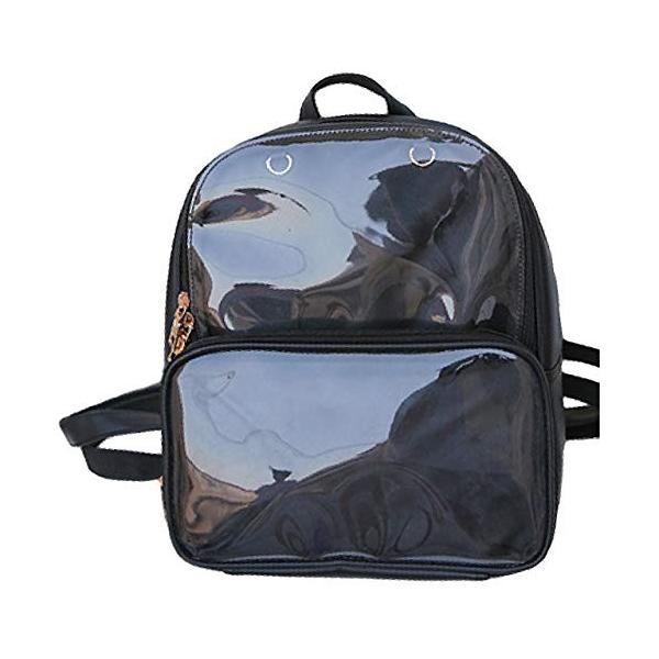 ココマリ 痛バッグ リュックサック クリア バッグ 痛バ シンプル 透明 ビニール 痛リュック ブラック Buyee Buyee 日本の 通販商品 オークションの代理入札 代理購入