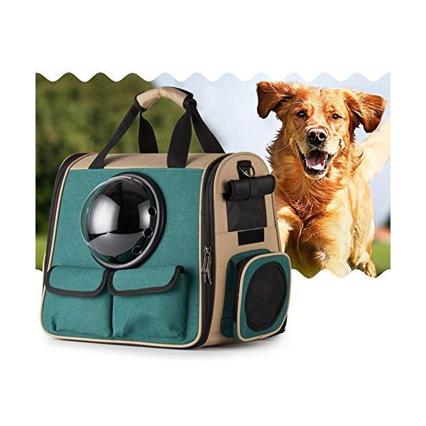 Takimi 19年全新版ペットキャリーバッグ ペットバッグ 犬猫兼用リュック型バッグ 宇宙船カプセル型 マット付き Gorkhasansar Com