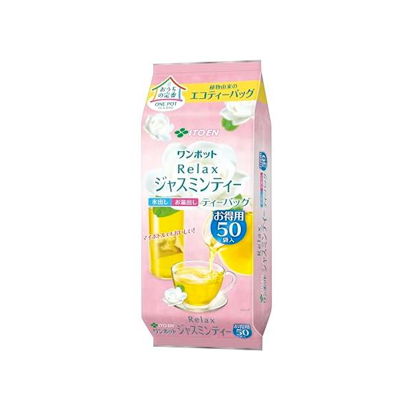 伊藤園 ワンポット Relax ジャスミン茶 エコティーバッグ 3.0g×50袋