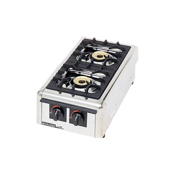 マルゼン 卓上ガステーブルコンロ 2口 ニュー飯城 【M-822DC マルゼン 卓上ガステーブルコンロ 2口 ニュー飯城 【M-822DC
