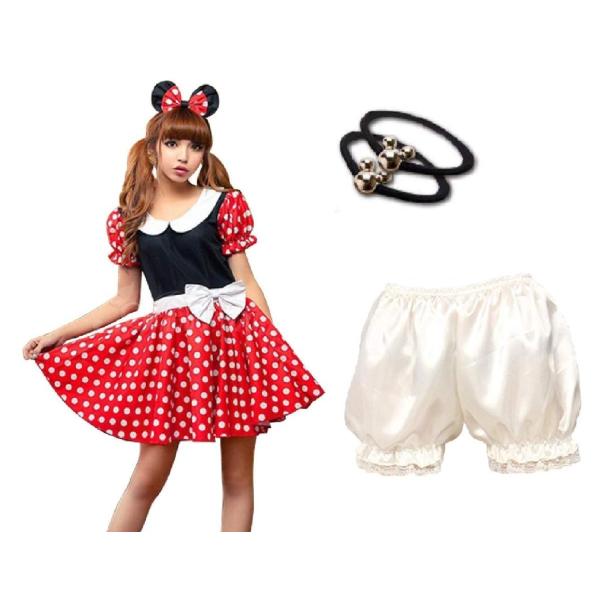 Alice In Wonder Forest ミニーマウス ワンピース コスプレ ディズニー ミニーちゃん ドット柄ワンピース 衣装 ハロウィン Dejapan Bid And Buy Japan With 0 Commission