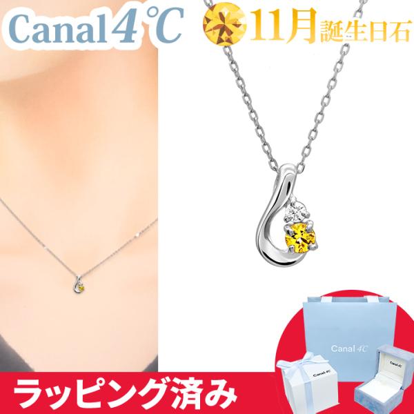 り*り様 CANALaccessory CAN-8 ネックレス　リング セット売 Canal4℃（カナルヨンドシー） リボン済&紙袋 カナル 4°c ネックレス 11