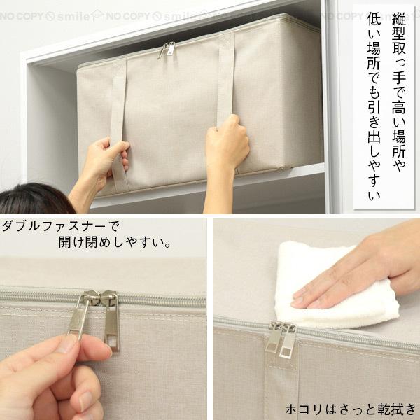 ストレリアカチオン ラックボックスL / 収納ボックス フタ付き