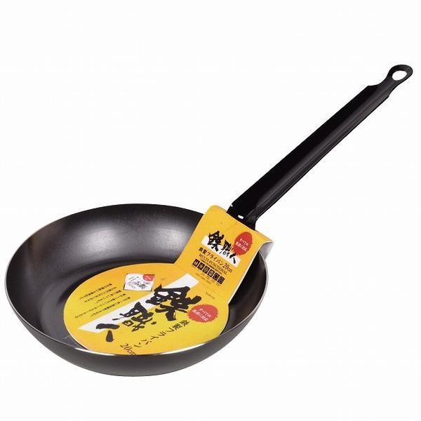 他サイト： フライパン / 鉄職人　鉄製フライパン20cm HB-1518　日本製の商品画像