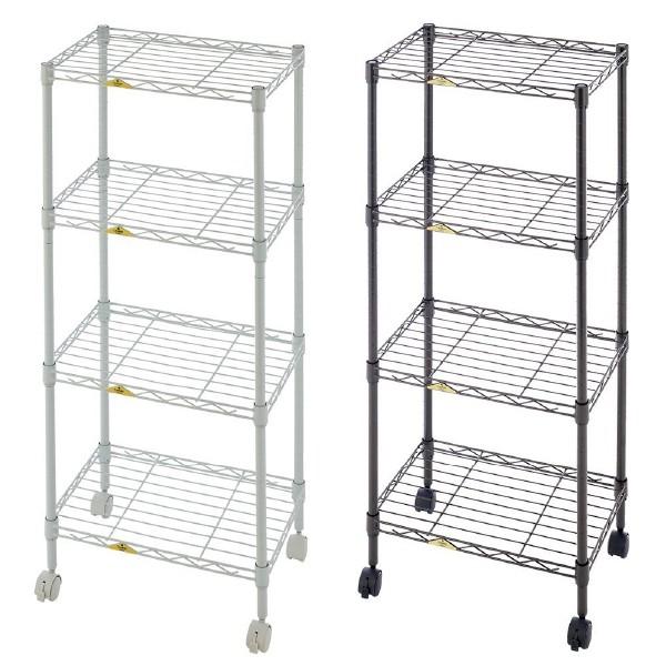 ４段スチールラック ルミナス ルミナス フローラルカラーラック 4段 45W AFF45104 「送料無料