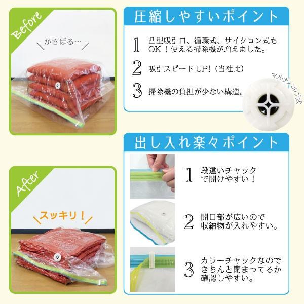 MVG座ぶとん圧縮パック 1P 80605 「ネコポスで送料無料」/ マチ付き 大