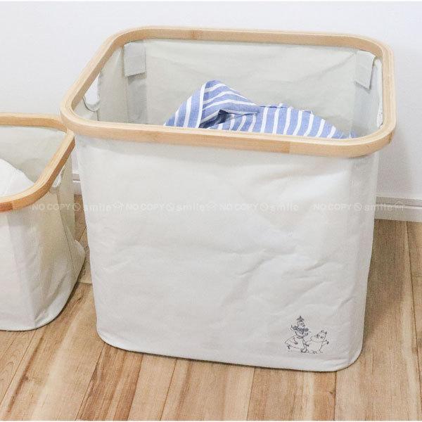 MOOMIN（ムーミン） バンブーバスケット Mサイズ / 収納 ボックス カゴ